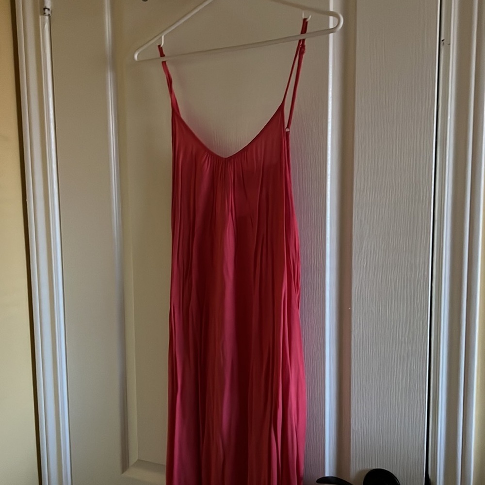 Short front and long back maxi dress